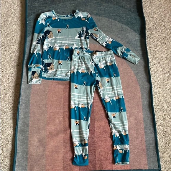 Swiss Tech Mountain Slope Lounge Pj Comfy Set - Picture 1 of 5